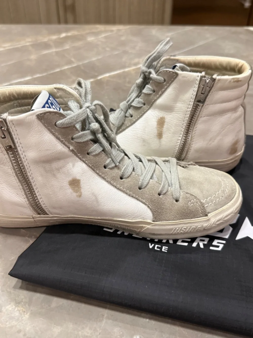 Golden Goose GGDB Slide High Top Sneaker